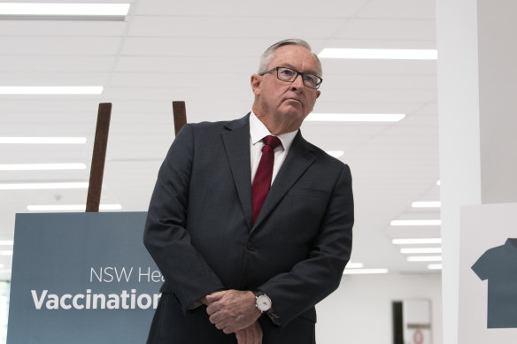 Health Minister Brad Hazzard has expressed concern regarding the number of healthcare workers cancelling appointments for the AstraZeneca vaccine.