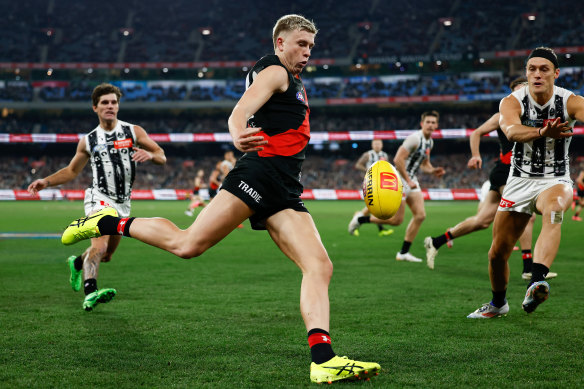 Nate Caddy is an exciting prospect for the Bombers.