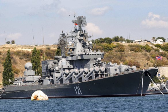 Moskva, Russia’s Black Sea flagship, was sunk by Ukraine last April in a major blow to national pride.