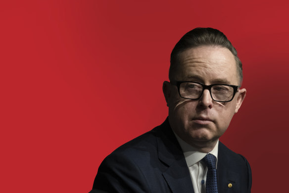 Alan Joyce was docked about half-a-million dollars from his $21.4 million pay packet.