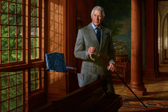 Ralph Heimans’ portrait of the Prince of Wales.