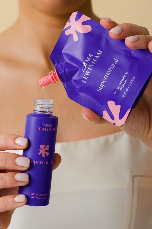 Emma Lewisham is focusing on recyclable and refillable products as part of a circular beauty business model.