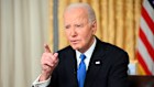 Joe Biden during his farewell from the Oval Office in January this year.