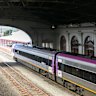 The upgrade of Ballarat station is 15 months behind schedule.