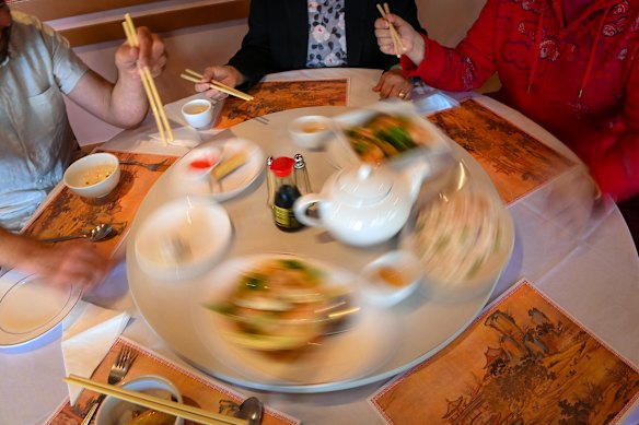 Lunch at Golden Crown Chinese Restaurant Ballarat.