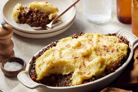 Adam Liaw’s Shepherds’ pie.