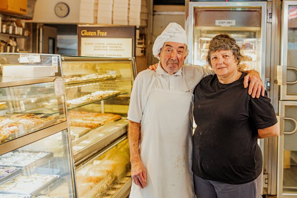 Lesley and Georgina Brull have been operating Wellington Cake Shop since the ’70s.