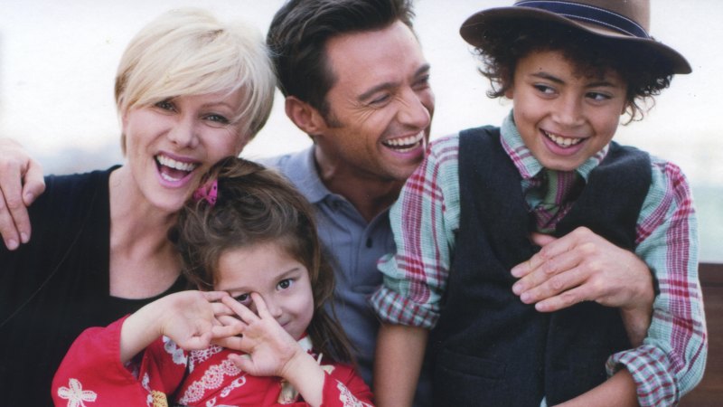 hugh jackman kids