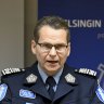 Finnish National Police Comissioner Ilkka Koskim’ki attends a press conference in Helsinki, Finland.