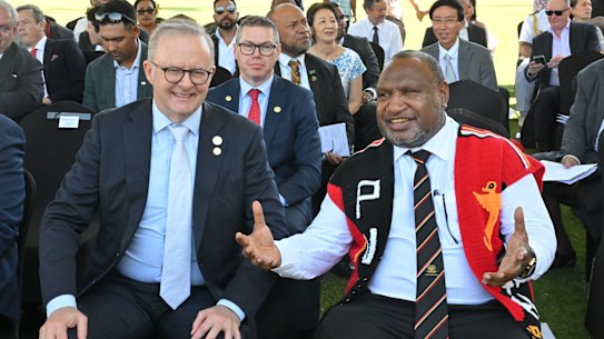 Australia’s Prime Minister Anthony Albanese and Papua New Guinea’s Prime Minister James Marape failed to sign the pact last month in PNG.