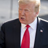 U.S. President Donald Trump .