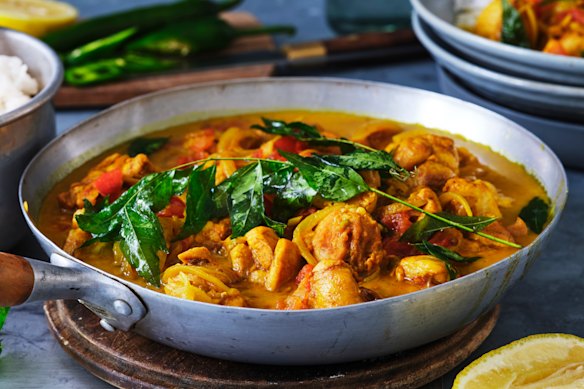 Adam Liaw’s adaptable chicken curry.