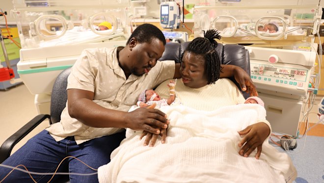 WA’s first set of quadruplets in six years delivered in Perth hospital