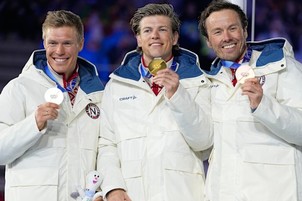 Norway won all three medals in a recent Winter Olympics cross country skiing event. 
