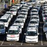 Taxi drivers upset with Ubers at the airport? Cry me a river