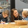 Dr Aisling Mulvihill and her children.