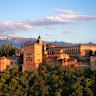 Evening light at Alhambra.