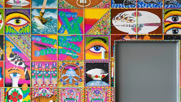 His biggest work yet, but Iman Raad almost didn't get to see it