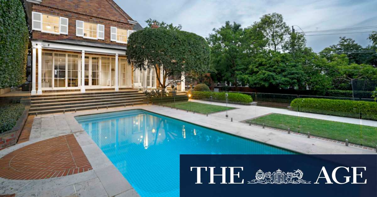Toorak mansion listed for $20 million to $22 million could near-double seller's money - Vimarsana News