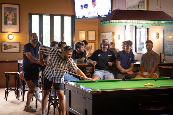 The good times roll on Mondays at the Rising Sun Hotel.