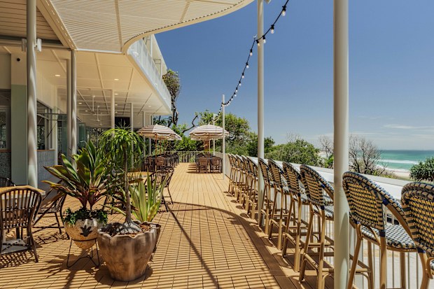 The Straddie Hotel reopened recently.