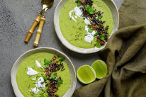 Green curry and lemongrass soup.