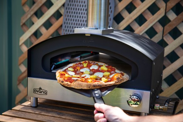 The Ovana portable pizza oven. 