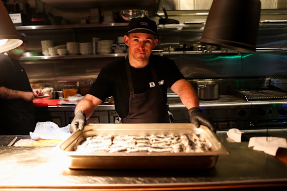 Chef Alan Kropman.