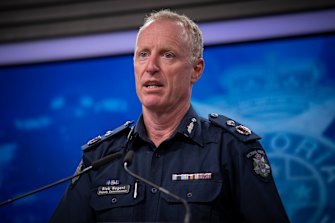Victoria Police Deputy Commissioner Rick Nugent.