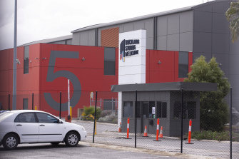 The Masked Singer films in Melbourne's Docklands Studios.