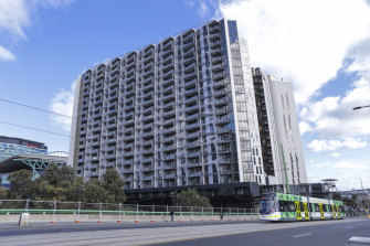Residents of the LaCrosse Building on La Trobe Street have been told they need to isolate until further notice after a positive case spent time there.