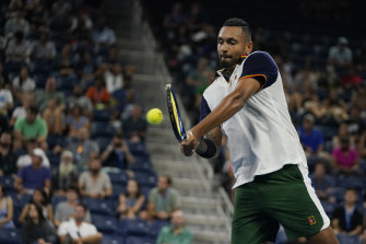 Nick Kyrgios has been recovering from a knee injury for three months.