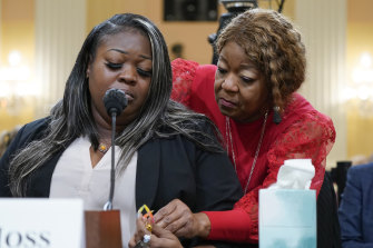 Wandrea Moss’ mother, Ruby Freeman, was also smeared in a campaign that falsely accused them of interfering with votes. 