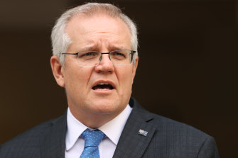Prime Minister Scott Morrison is back in Sydney.