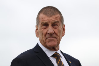 Hawthorn Football Club president Jeff Kennett.