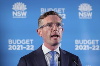 NSW Treasurer Dominic Perrottet.