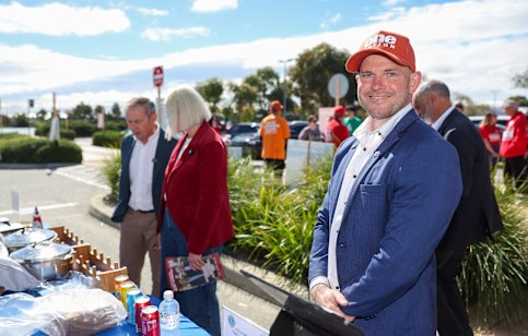 One Nation candidate Luke Herdegen.
