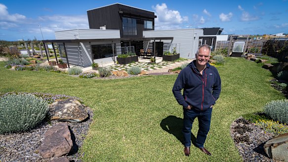 Homes at Condon’s development The Cape average eight stars for energy efficiency.