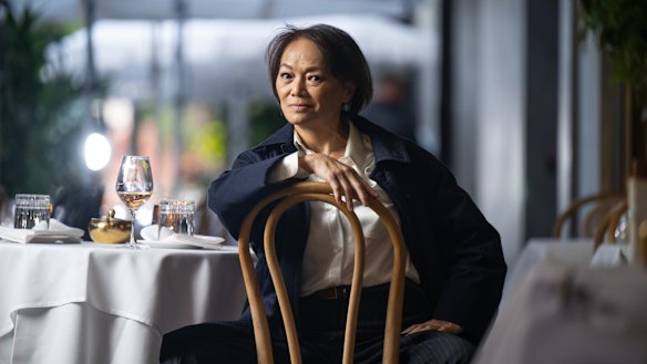 Nahji Chu outside her bustling Lady Chu restaurant in Potts Point.