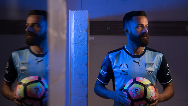 “I’m upset”: Retired Sydney captain Alex Brosque is unhappy seeing Ninkovic join the Wanderers.
