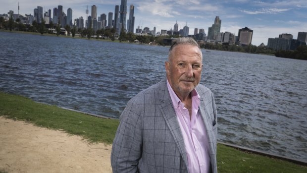 Cricket legend Ian Botham in more formal attire.