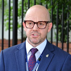 Queensland Police Union president Shane Prior.