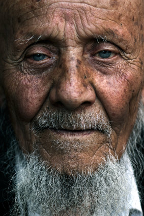 A portrait shot in Kashgar, China.