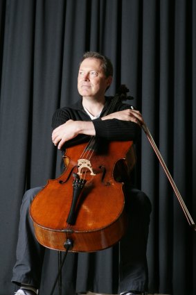 Cellist Howard Penny.