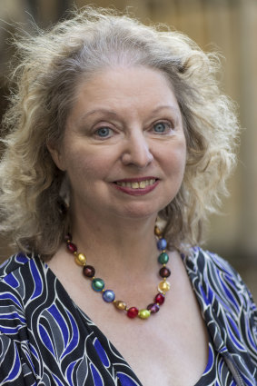 Book Prize-winning author Hilary Mantel.