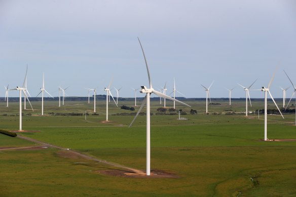 Macarthur Wind Farm in Victoria.