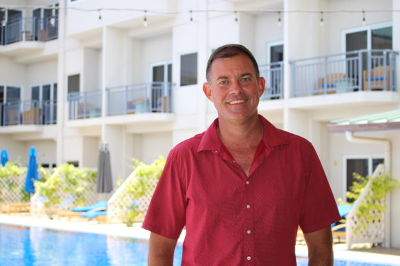 Dubbo-native Matthew Wakley moved to Palau in 2019 to manage the family property, Cove Resort.