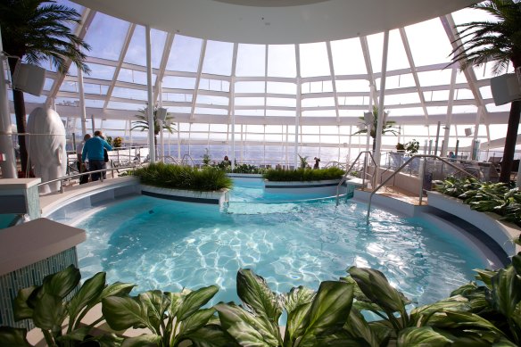 The adults-only Solarium space.