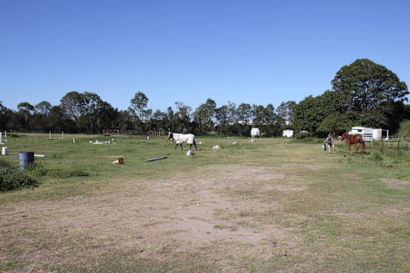 The 55,600-square-metre block in Hendra, which is known to flood, is approved for development of 66 new houses.