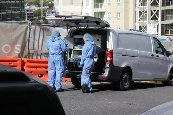 Police said it was too early to confirm if the death was suspicious. 